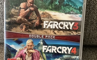 FARCRY 3 & 4 DOUPLE PACK (NORDIC)