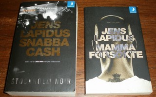 Jens Lapidus / Snabba cash + Mamma försökte (pocket)