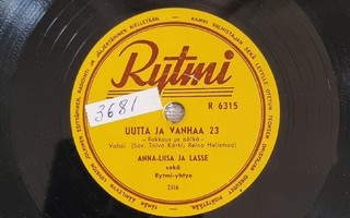 Savikiekko 1956 - Anna-Liisa ja Lasse  - Rytmi R 6315