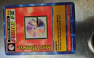 Red Offensive 1999 bandai digimon card