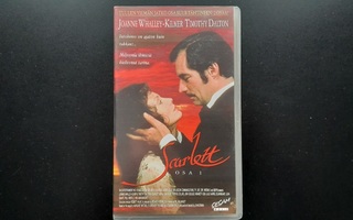 VHS: Scarlett - Osa 1 (Joanne Whalley-Kilmer, Timothy Dalton