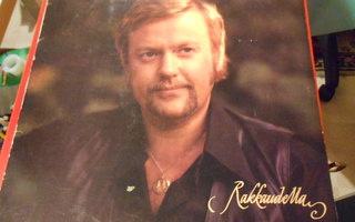 JUHANI  MARKOLA  :  RAKKAUDELLA 1977  LP Katso UUSI !TARJOUS