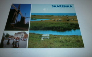 Eesti, Saaremaa, kolmikuvakortti, p. 1998