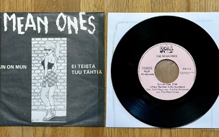 The Mean Ones – Sun On Mun / Ei Teistä Tuu Tähtiä 7" 1979
