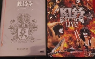 Kiss DVD 2kpl