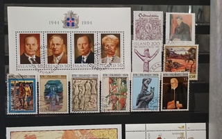 Islanti postimerkit 143kpl (leimatut) osa 1.