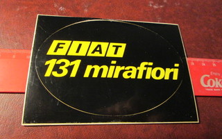 FIAT 131 mirafiori tarra