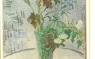 kortti ** Gogh Picasso ym. Kukka - erilaisia