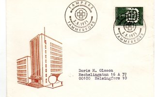 Tampere: Kehitysvammakongressi (erikoisleima 3.8.1971)