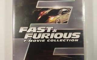 (SL) UUSI! 7 DVD BOKSI) Fast And Furious 1-7