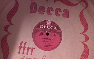 Decca F 10170, The Stargazers ja Lys Assia, savikiekko.