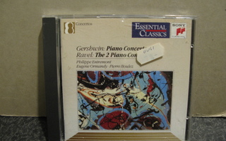 Gershwin/Ravel-Entremont-Ormandy-Boulez cd
