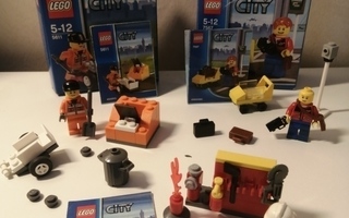 Lego City minilegot 5611 5613 7567