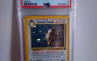 Giovanni's Persian #8 PSA 9 MINT Pokemon