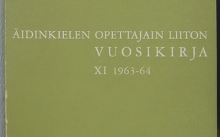 ÄOL Vuosikirja 1963-64. 154 s.
