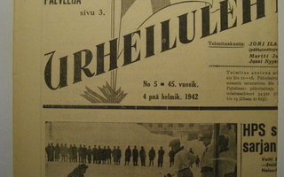 Suomen Urheilulehti No 5/1942 (15.3)