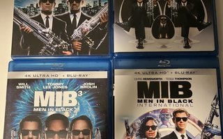 Men in Black-setti (Blu-Ray) Uudenveroinen