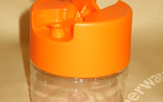 Tupperware CondiServer 200 ml, kirkas-oranssi kansi UUSI ^
