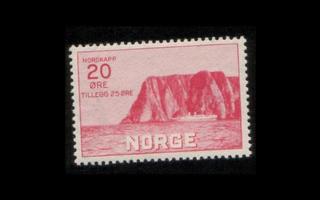 Norja 160 ** Nordkap I 20+25 öre (1930)