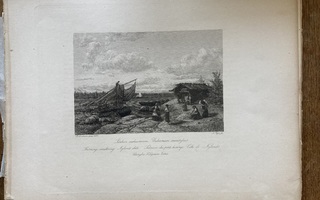 B.Lindholm: Silakan suolaaminen (Uudenmaan saaristossa),1873