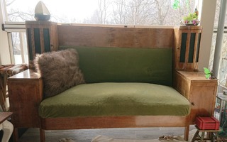 Wanha sohva antiikki