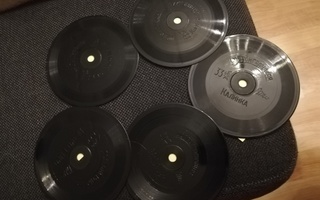 Vanhat mini vinyyli levyt