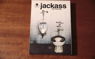 Jackass the movie + number two 1 ja 2 DVD