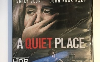 A Quiet Place (4K Ultra HD + Blu-ray) Emily Blunt (2018 UUSI