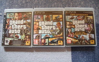 PS3 : GTA kokoelma