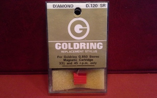 Goldring Diamond D.120 SR levysoittimen neula "NOS"