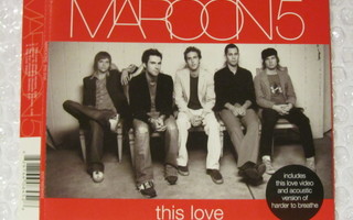 Maroon 5 • This Love CD Maxi-Single