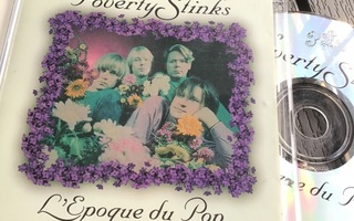 Poverty stinks - L`epoque du pop CD