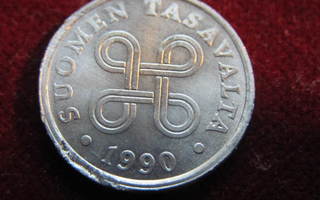 5 penniä 1990