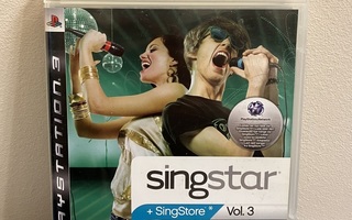 Singstar Vol. 3 PS3 (CIB)