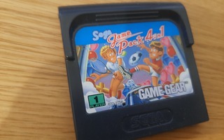 Sega Game Gear Game Pak 4 in 1