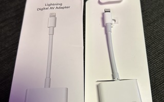 Apple Lightning – digitaali – AV -sovitin