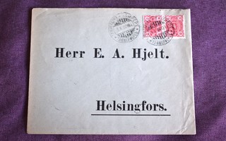 *POSTILÄHETYS TAMPERE - HELSINKI 1900*