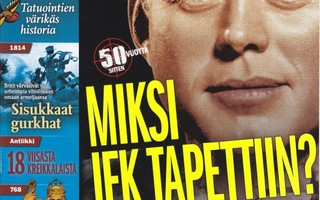 Tieteen Kuvalehti HISTORIA 16/2013 Miksi JFK tapettiin?