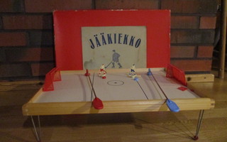 JÄÄKIEKKO PELI todella vanha pöytäpeli lautapeli Ice Hockey