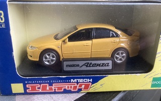 Mazda 6 HB mk1 1/43 pienoismalli. Harvoin tarjolla.