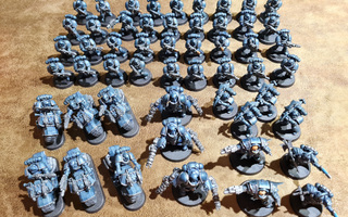 Warhammer 40K - Space Marines (Alpha Legion) (53 kpl)