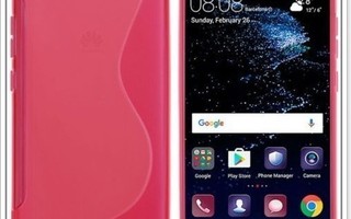 Huawei P10 - Pinkki geelikuori & suojakalvo #23099