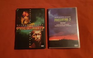 PREDATOR 1 & 2 dvd 1987 & 1990