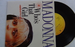 Madonna Who's that girl 7 45 UK 1987