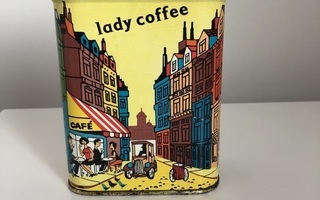 Lady coffee - peltipurkki