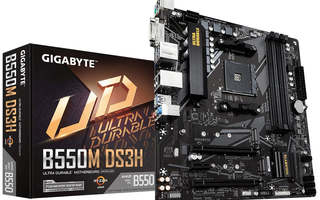 Gigabyte B550M DS3H Socket AM4 micro ATX AMD  B550