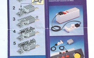 Lego Technic Electric System ohje 1990