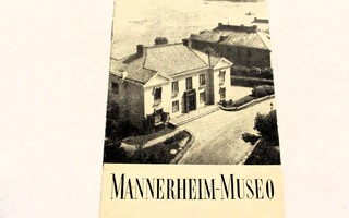 Helsinki Mannerheim - museon esite 1955 15s varhainen