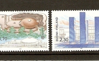Suomi 1987 Eurooppa merkit (arkkitehtuuri)