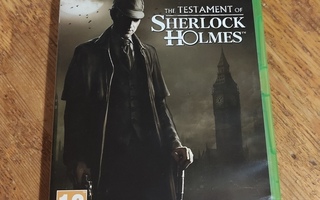 Xbox 360: The Testament of Sherlock Holmes